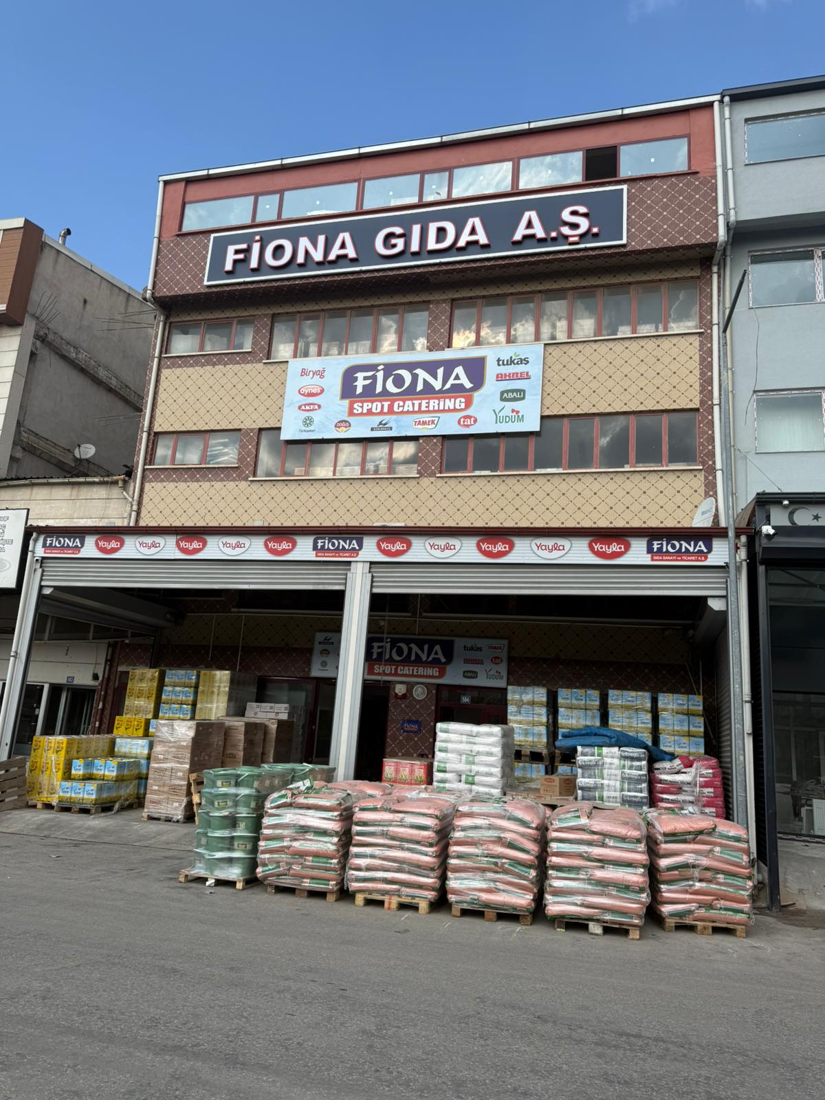 Fiona Gıda A.Ş. mağaza ve depo